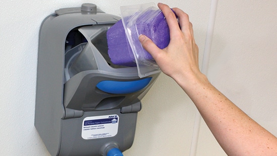 KaySolidSenseplacedintodispenser